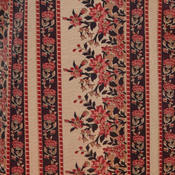 Christy Dawn Floral Maxi Dress - Red and Cream - Picture 4 of 8